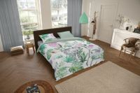 Muller Textiles 9341.44.03 Vert Coton Satin 140x220 cm