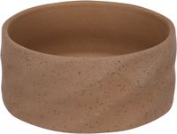 Flamingo gamelle en céramique – gamelle pour chien – 700 ml – antidérapant & élégant – rond brun foncé