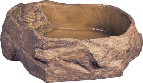 Exo Terra Water Dish - XL - Brown - Plastic
