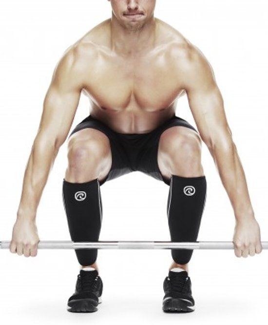 Rehband RX Shin/Calf Sleeve - 5mm - Black - M