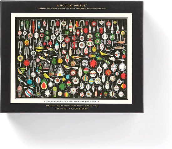 Abrams Galison Fa La La La La 1000 Piece Puzzle