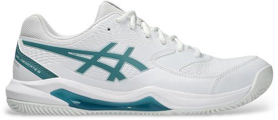 Asics Trainers Gel-Dedicate 8 Padel Heren Wit Maat 46.5