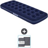 Bestway luchtbed - 1-Persoons - 76 x 185 x 22 cm - Blauw