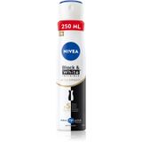 Nivea Black & White Invisible Antitranspirant 250 ml