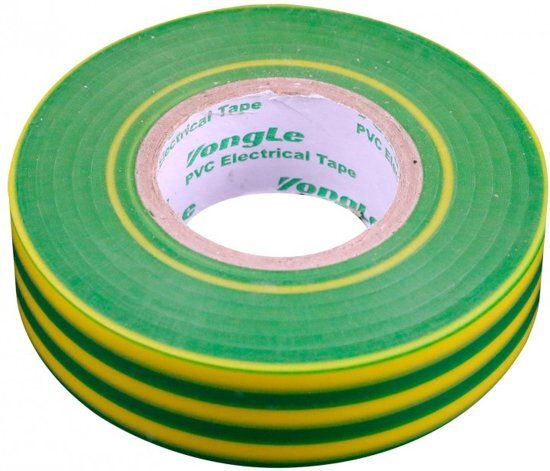 Zenitech Isolatietape 19 Mm X 20 M Groen/geel