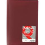Grafoplas 1155713 ordners, 50 hoezen, Bourgondisch rood