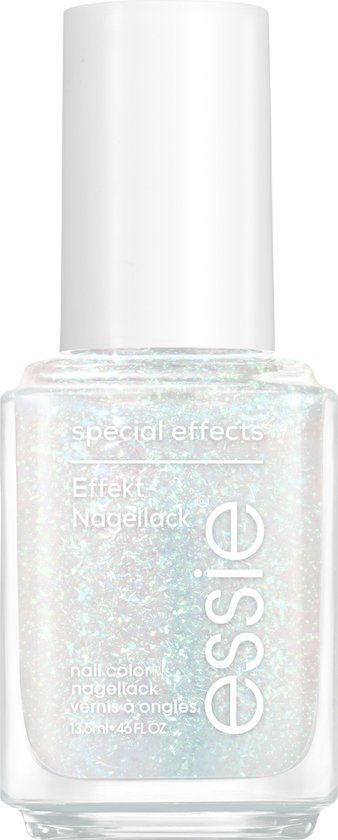 essie Nail art studio special effects 7 identity illusion nagellak - glinsterend wit - 13,5ml