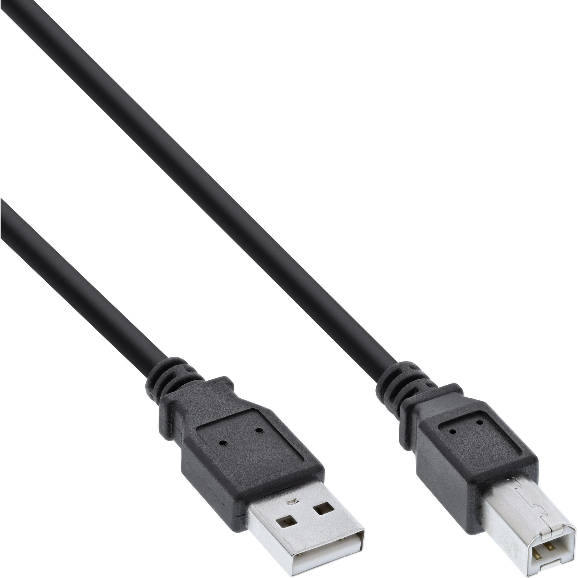 Inline 34520X USB-kabel - 2 m - Zwart