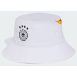 Adidas Duitsland Bucket Hat - Wit - One Size Men
