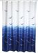 MSV Douchegordijn 180x200 cm - Wit Blauw Douchegordijn met Vogels Patroon