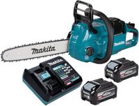 Makita UC 025 GU201 accukettingzaag 40 V max. 35 cm borstelloos + 2x accu 4,0 Ah + oplader