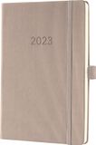 Sigel Conceptum Agenda 2023 Weekagenda A5 Taupe Hardcover