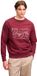Superdry Sweatshirt Vintage Workwear Print Rouge XL Homme
