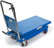 HBM machines HBM Verrijdbare Werktafel/Heftafel Blauw 350 kg, 97 cm Hoog