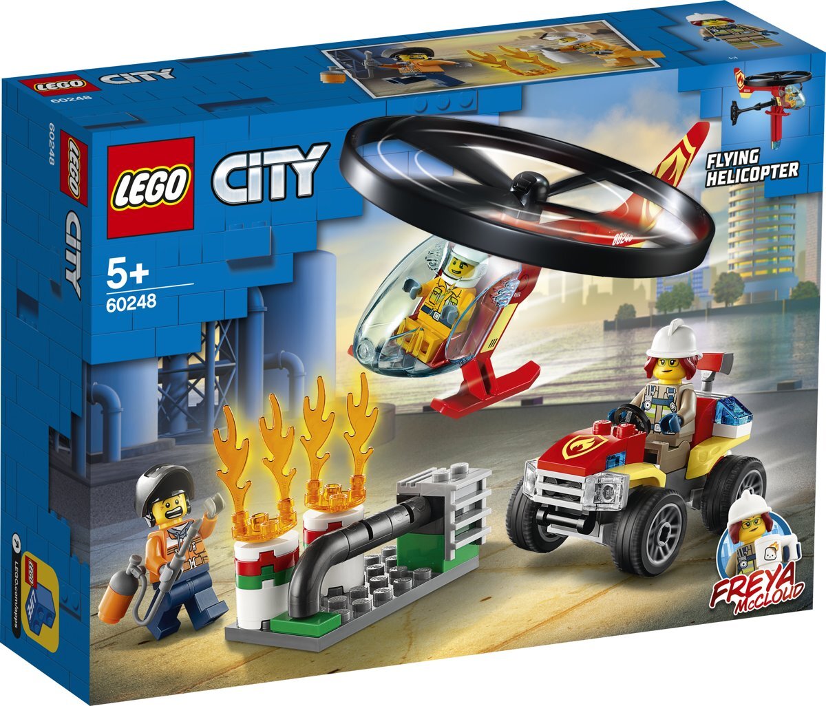 lego City Brandweerhelikopter Reddingsoperatie - 60248