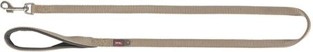 Trixie Hondenriem - Neopreen Handvat, Robuust Singelband - 120x1 cm - Zand