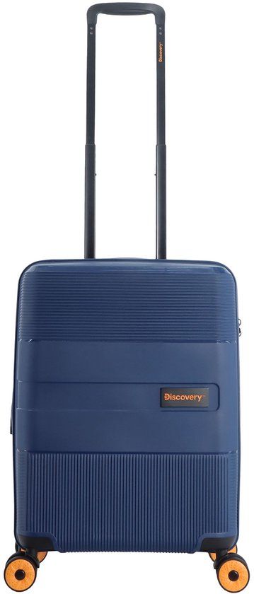 Discovery Trails Harde Handbagage Koffer / Trolley / Reiskoffer - 36 Liter Small - Marine Blauw