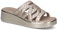 Caprice Dames Slipper 9-27200-46 978 G-breedte Maat: 39 EU