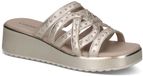 Caprice Dames Slipper 9-27200-46 978 G-breedte Maat: 39 EU