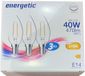 Energetic Nordlux 5183001523 Gloeilamp-lamp Energielabel E (A - G) E14 Kaars (Ø) 35 mm 3 stuk(s)