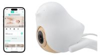 Babyfoon met camera en app - 2.5k QHD - Nachtzicht - Vloerstatief