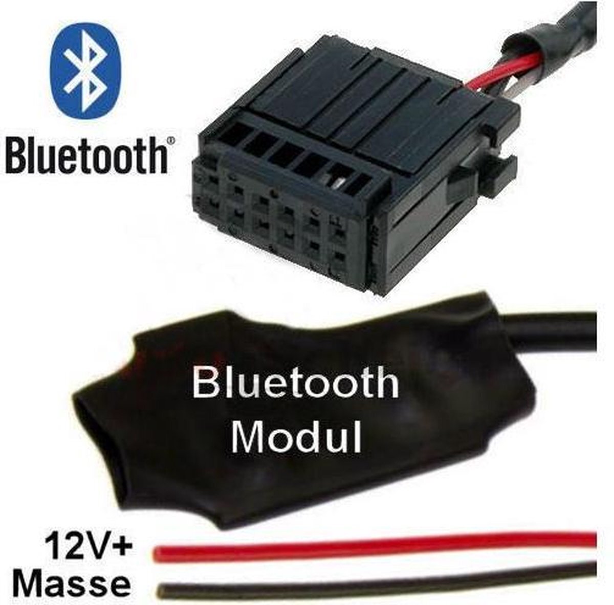 No Name Ford Bluetooth Audio Streaming Adapter Aux input kabel Cd 6000 Cd6000 Cd6006 Focus Fiesta Mondeo Torneo C max S max