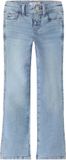 NAME IT NKFPOLLY SKINNY BOOT JEANS 1142-AU NOOS Meisjes Jeans Lichtblauw Gebleekte Denim Katoen 98