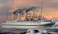 HobbyBoss 83422 HMHS Britannic Oceaanstomer Olympische klasse Passagiersschip Plastic Modelbouwpakket 1:700