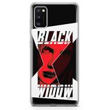 ERT GROUP mobiel telefoonhoesje voor Samsung A41 origineel en officieel erkend Marvel patroon Black Widow 012 optimaal aangepast aan de vorm van de mobiele telefoon, hoesje is gemaakt van TPU