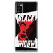 ERT GROUP mobiel telefoonhoesje voor Samsung A41 origineel en officieel erkend Marvel patroon Black Widow 012 optimaal aangepast aan de vorm van de mobiele telefoon, hoesje is gemaakt van TPU
