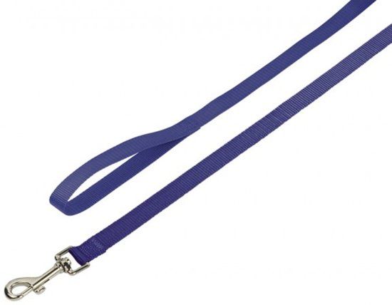 Nobby hondenlijn 120x1.0cm nylon blauw