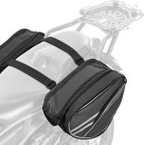 Latios Motorfiets Zadeltassen - Universele Zijtassen - 2 x 15 L Capaciteit - Waterdichte Regenhoes - Inclusief Bevestigingsriemen - Past Op De Meeste Motoren