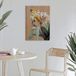 CREARREDA Moderne afbeelding van hout, woonkamer, Made in Italy, houten decoratie