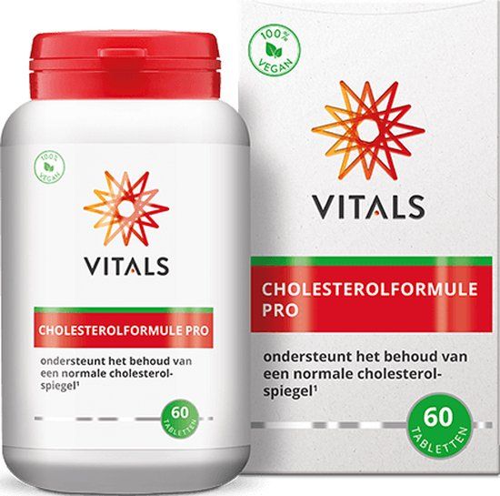 Vitals Cholesterolformule Pro - 60 tabletten