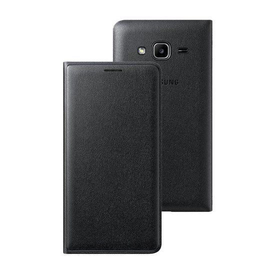 Samsung Flip Wallet - Zwart - voor Samsung Galaxy J3