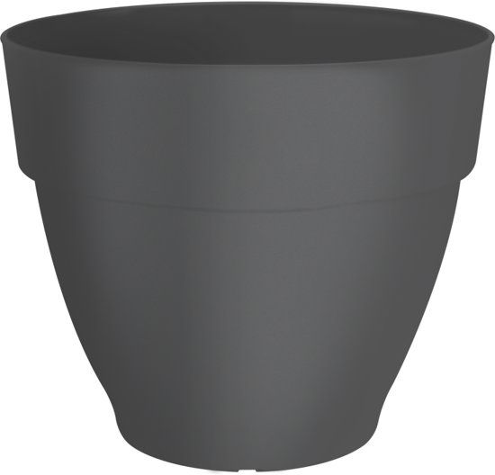 elho bloempot vibia campana rond 35cm antraciet - 35 x 35 x 29 cm