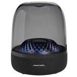 Harman Kardon Aura Studio 4, Bluetooth-luidspreker met transparante koepel en themalichtspel, elegant design en buitengewoon 360 graden geluid, in zwart