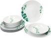 MamboCat 12-delig Eucalyptus porseleinen servies 6 personen