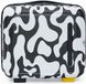 MANDARINA DUCK Logoduck + Printed Beauty Case Moire zwart wit