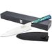 Katana Saya Pearl 20cm Koksmes - High Carbon VG-10 Damascus Staal voor Extreme Taaiheid & Scherpte - Acryl handvat met Abalone patroon