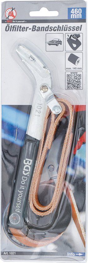 BGS Oliefilter Bandsleutel 140 mm - Universeel - BGS1021