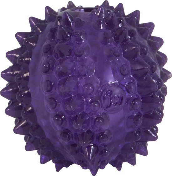 JW Bristl-ee Cactus Ball - Purple - Dog Toy - Ø 6.5 cm