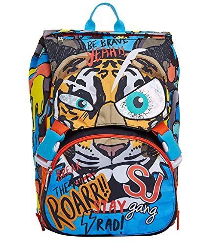 SJ Gang Puppies Rugzak voor kinderen, uniseks, blauw, one size