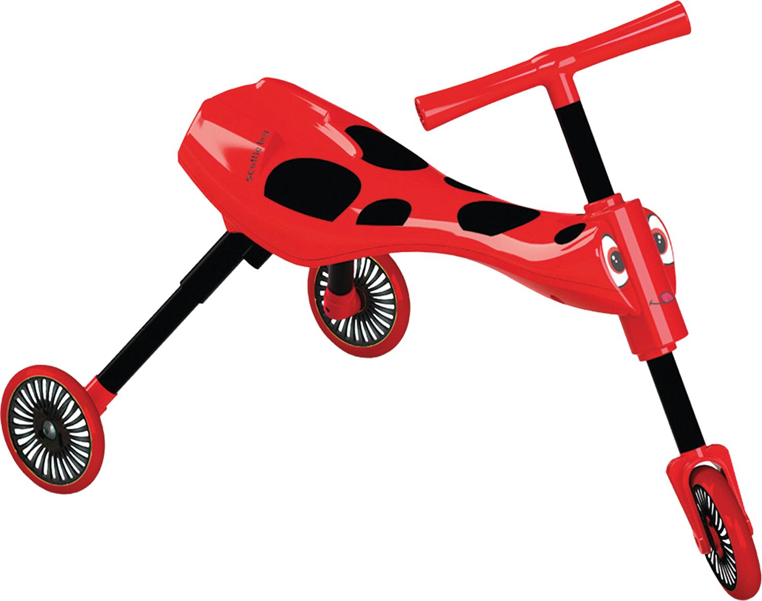 Mookie Scuttlebug loopfiets Beetle rood