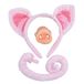 Rubies Verkleed set varken - oortjes/staart/snuit - roze - voor kinderen - carnaval