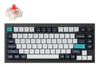 Keychron Q1 Max Universeel USB + RF Wireless + Bluetooth QWERTY Scandinavisch Zwart