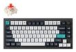 Keychron Q1 Max Universeel USB + RF Wireless + Bluetooth QWERTY Scandinavisch Zwart