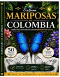 Colorear para recordar Mariposas de Colombia: 50 ilustraciones para Colorear con Referencias de Color, Relajación, Creatividad y Conexión con la Naturaleza