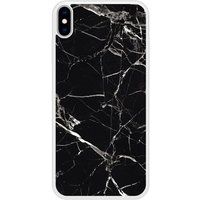 Apple iPhone XS Marbre noir Verstevigd hoesje met sublimatie bedrukking