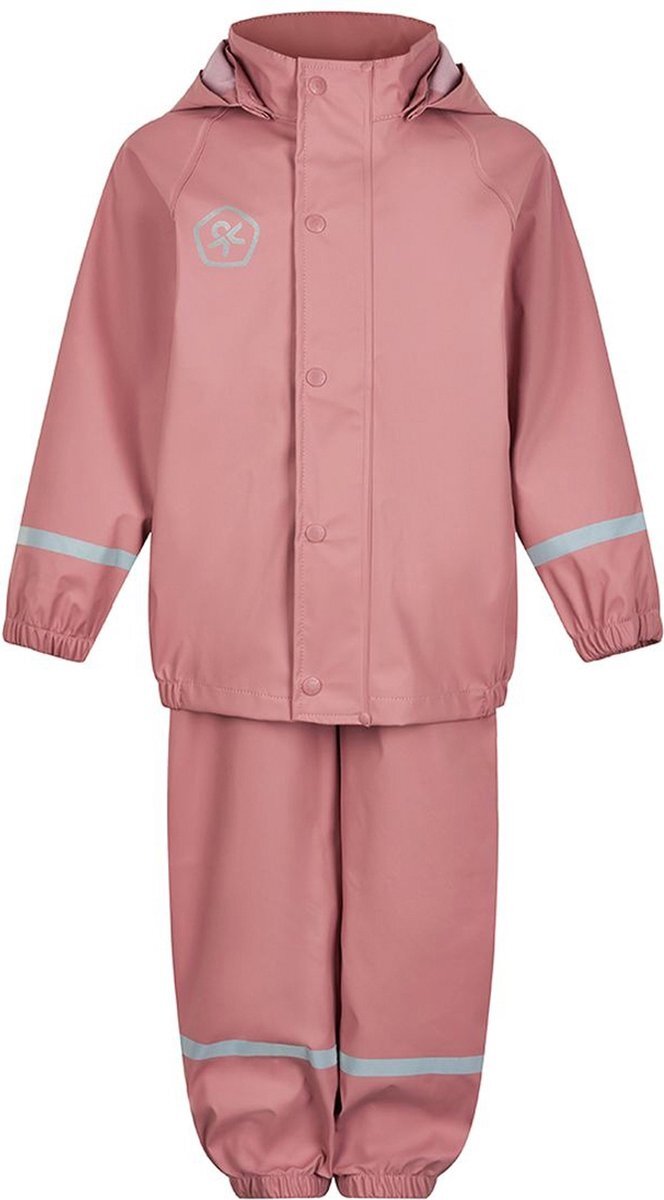 Color Kids Solid regenpak Regenpak - Maat 116 - Unisex - roze